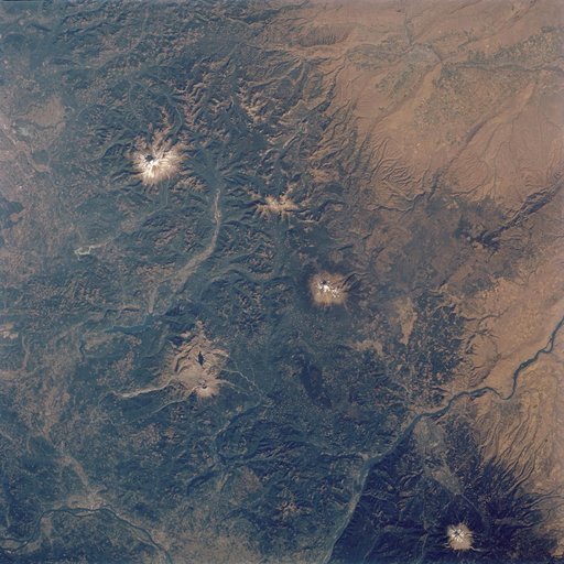 View of Mt. St. Hellens taken by the STS-112 crew