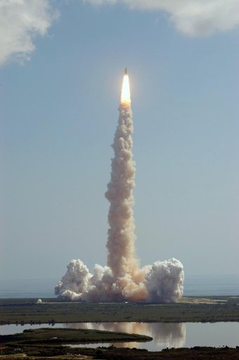 STS-114 launch at KSC