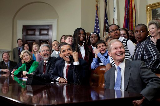 Obama Speaks to ISS