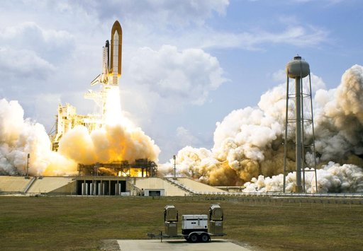 Launch of Space Shuttle Atlantis / STS-125 Mission