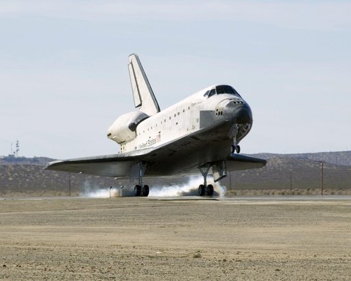 STS-126 landing