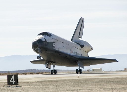 STS-126 landing