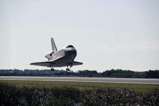 Space Shuttle Atlantis Landing / STS-129 Mission