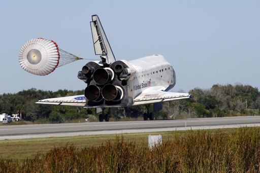 Space Shuttle Atlantis Landing / STS-129 Mission