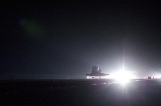 STS-130 Endeavour Lands at KSC