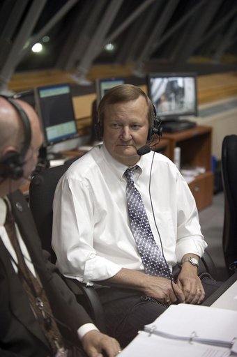 STS-131 Launch from Firing Room 4