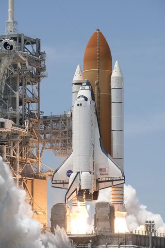 Launch of Space Shuttle Atlantis STS-132