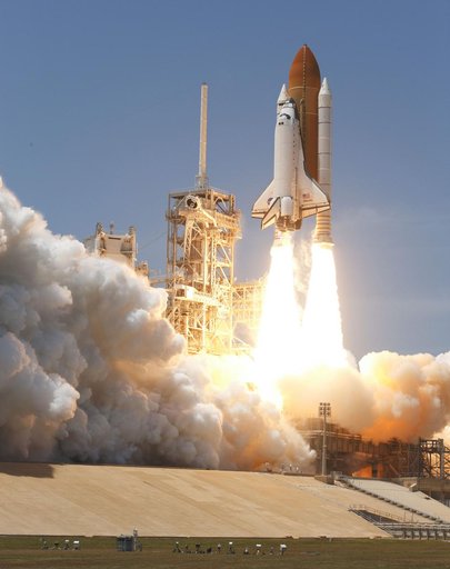 Launch of Space Shuttle Atlantis STS-132
