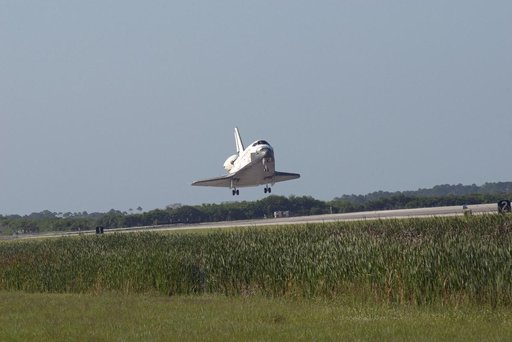 STS-132 Space Shuttle Atlantis Landing