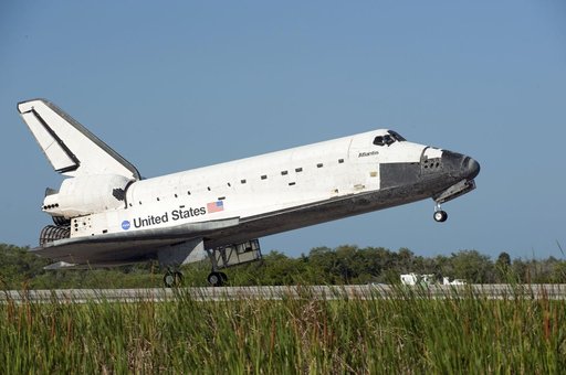 STS-132 Space Shuttle Atlantis Landing