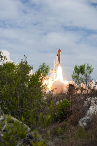 The Final Launch of STS-135 Atlantis