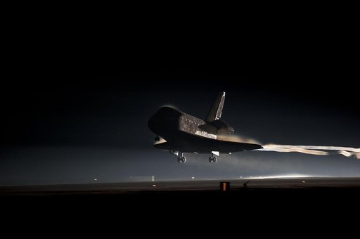 The Final Landing of STS-135 Atlantis