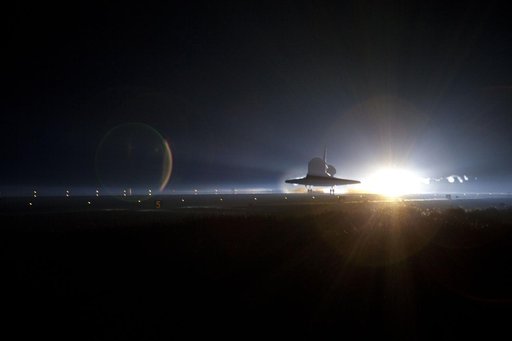 The Final Landing of STS-135 Atlantis