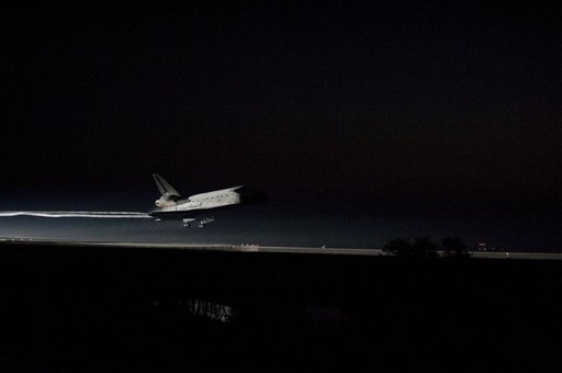 The Final Landing of STS-135 Atlantis