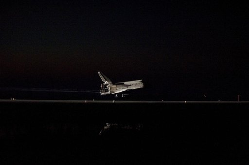 The Final Landing of STS-135 Atlantis