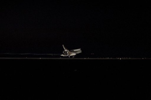 The Final Landing of STS-135 Atlantis