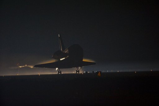 The Final Landing of STS-135 Atlantis
