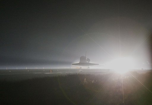 The Final Landing of STS-135 Atlantis