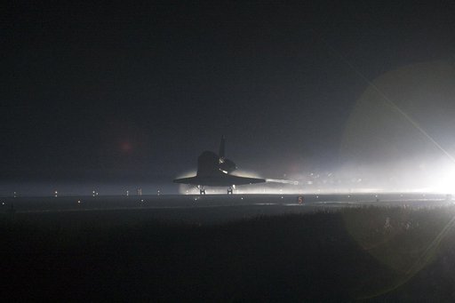 The Final Landing of STS-135 Atlantis