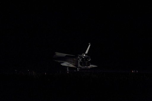 The Final Landing of STS-135 Atlantis