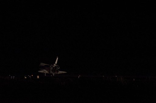 The Final Landing of STS-135 Atlantis