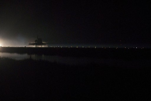 The Final Landing of STS-135 Atlantis