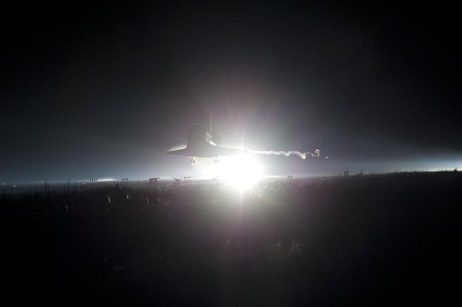 The Final Landing of STS-135 Atlantis