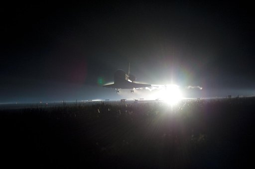 The Final Landing of STS-135 Atlantis