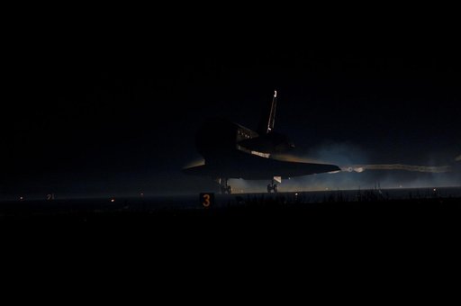 The Final Landing of STS-135 Atlantis