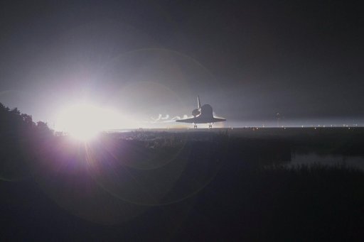 The Final Landing of STS-135 Atlantis