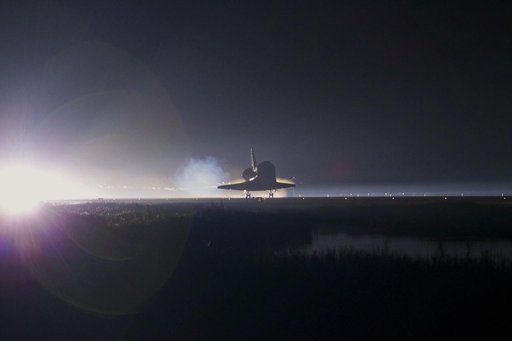 The Final Landing of STS-135 Atlantis