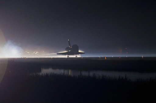 The Final Landing of STS-135 Atlantis