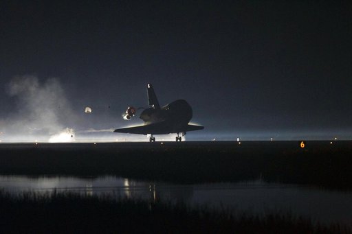 The Final Landing of STS-135 Atlantis