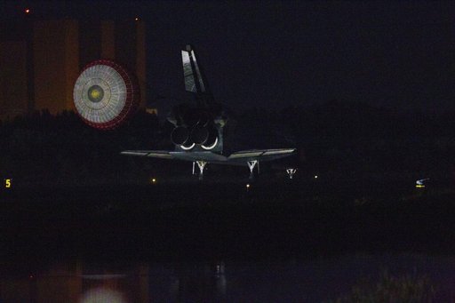 The Final Landing of STS-135 Atlantis