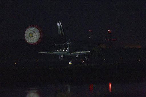 The Final Landing of STS-135 Atlantis