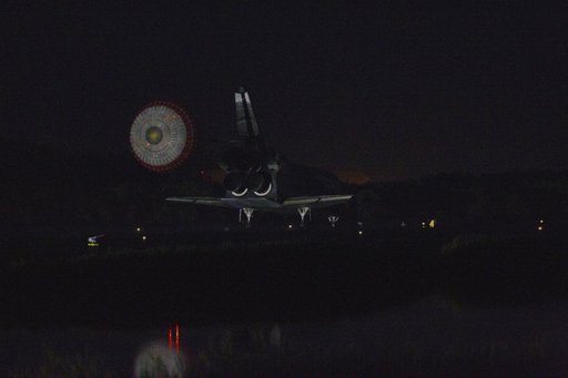 The Final Landing of STS-135 Atlantis