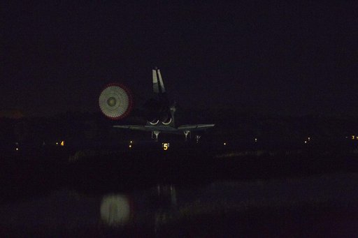 The Final Landing of STS-135 Atlantis