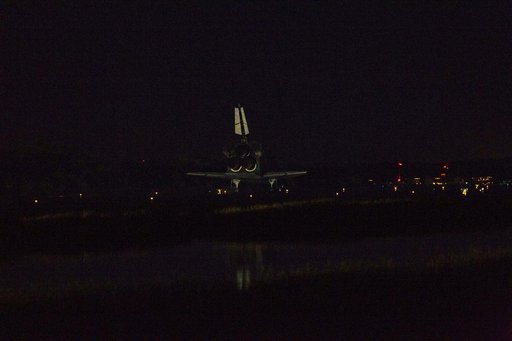 The Final Landing of STS-135 Atlantis