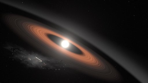 Citizen Scientist Finds Ancient White Dwarf Star Encircled by Puzzling Rings