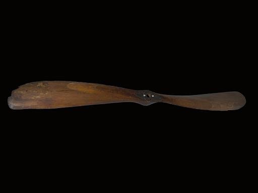 Curtiss Ely Propeller, fixed-pitch, two-blade, wood and metal