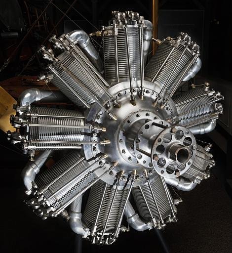 Humber Ltd. (Bentley) B.R.2, Rotary 9 Engine