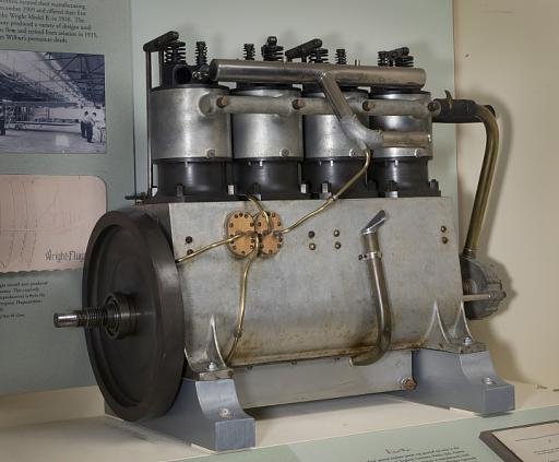 Wright Vertical 4, In-line 4 Engine