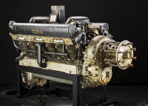 Packard 3A-2500 Geared Drive, V-12 Engine