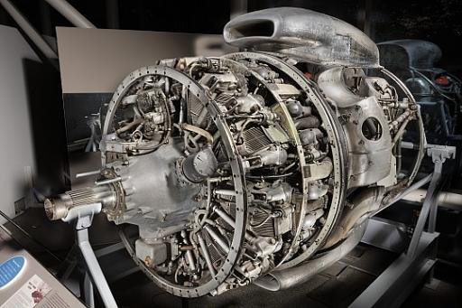Wright Turbo-Cyclone 18R-3350-TC (972TC18DA2), 2-Row, Radial Engine