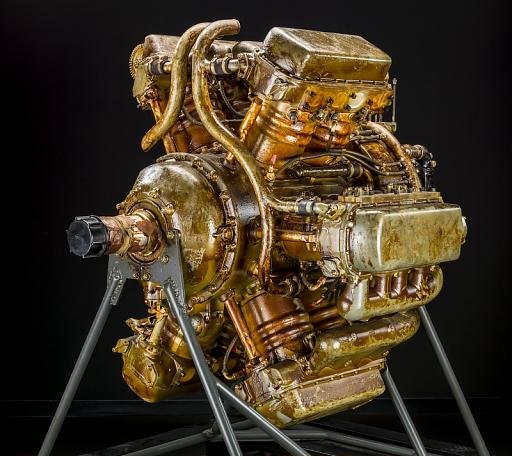 Wright XR-2120, Radial 12 Engine, Cutaway