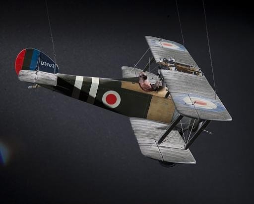 Model, Static, Sopwith F.1/3 Camel "Comic" Night Fighter