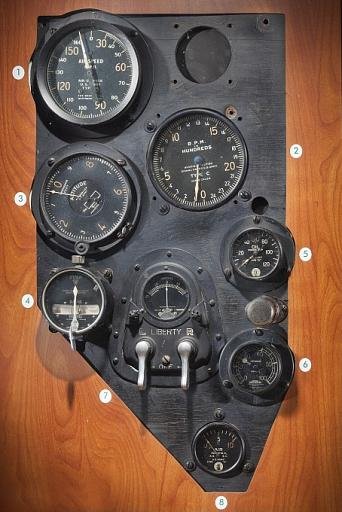 Fokker T-2 Instrument Panel