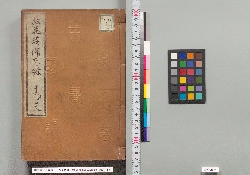 Former Flower Garden Memoranda, First Part 88 Volumes, Second Part 20 Volumes, Volumes 56, 57, 58