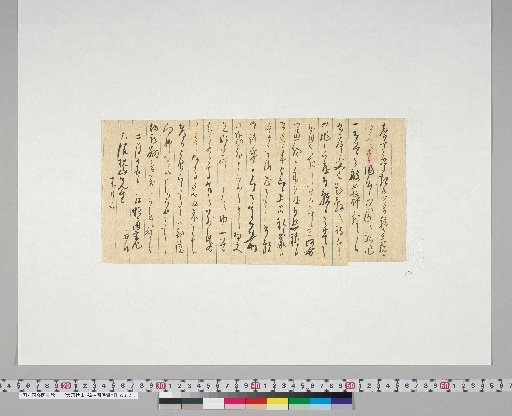 [Materials Related to Onuma Chikuzan and Tsurin] [10] Letter from Tsūkan (Dated February 15, addressed to Onuma Chikuzan)