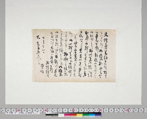 [Materials Concerning Ōnuma Chikuzan and Tsururin] [12] Letter from Mizoguchi Keigan (to Ōnuma Chikuzan, July 1)
